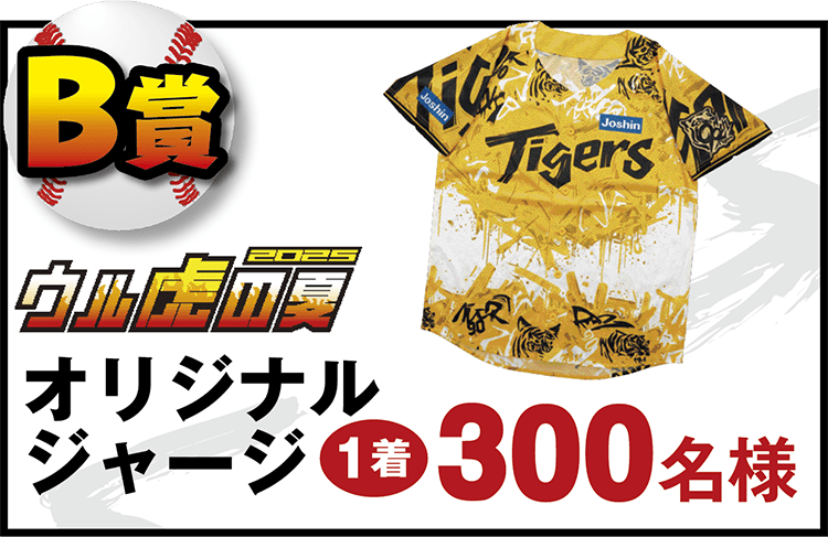 B賞 オリジナルジャージ 1着